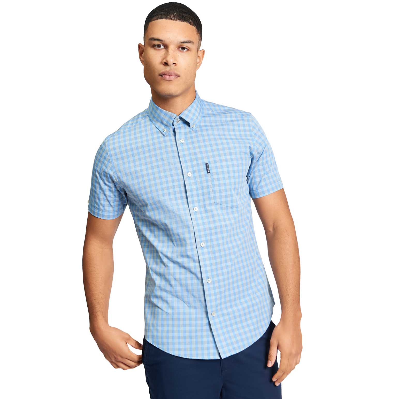 Ben Sherman Linear Gingham Shirt